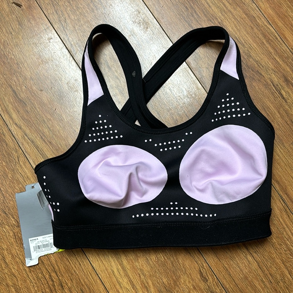 New sports bra